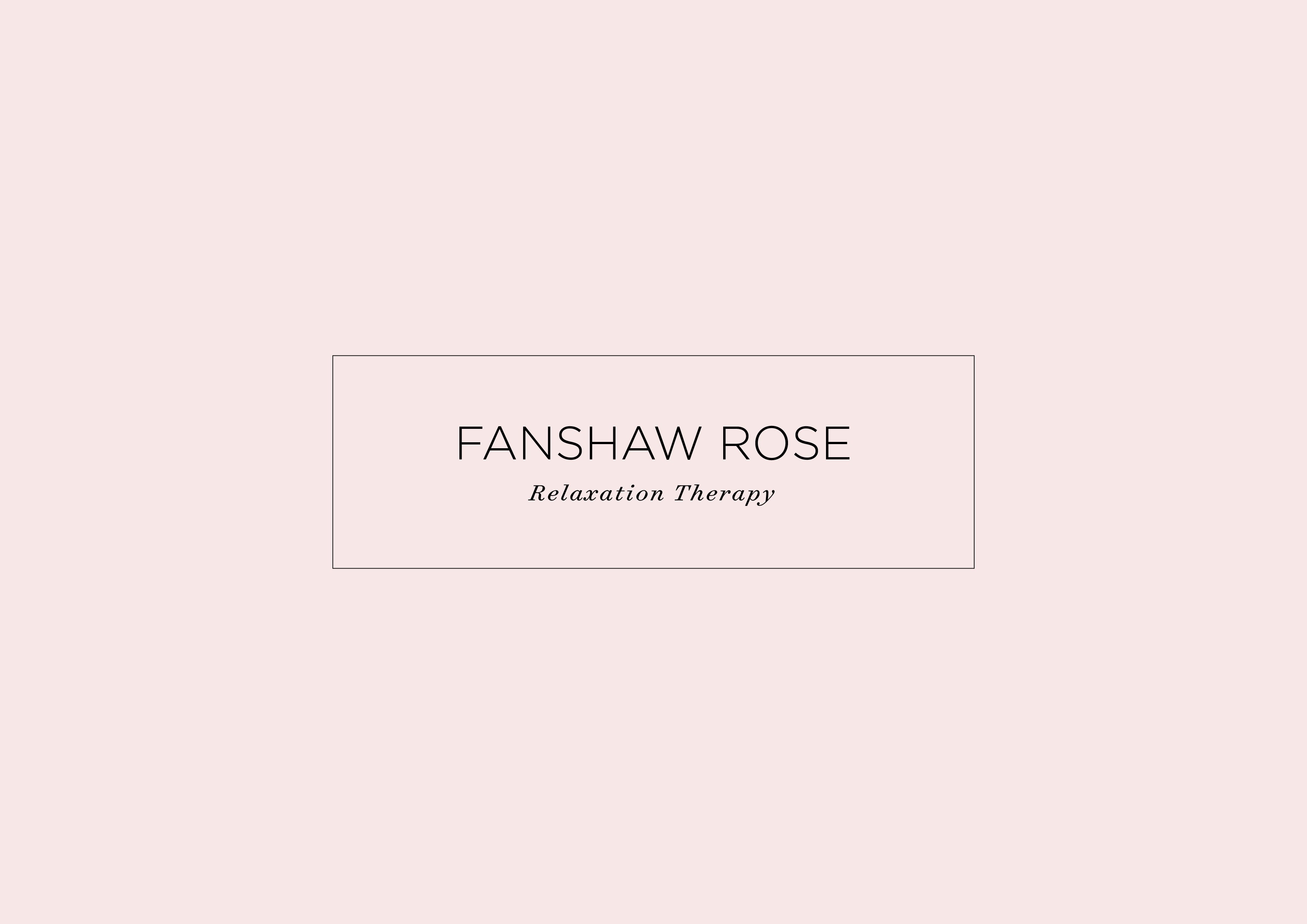 Logo Design and Business Cards for Fanshaw Rose