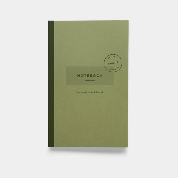 Photography Notebook Design