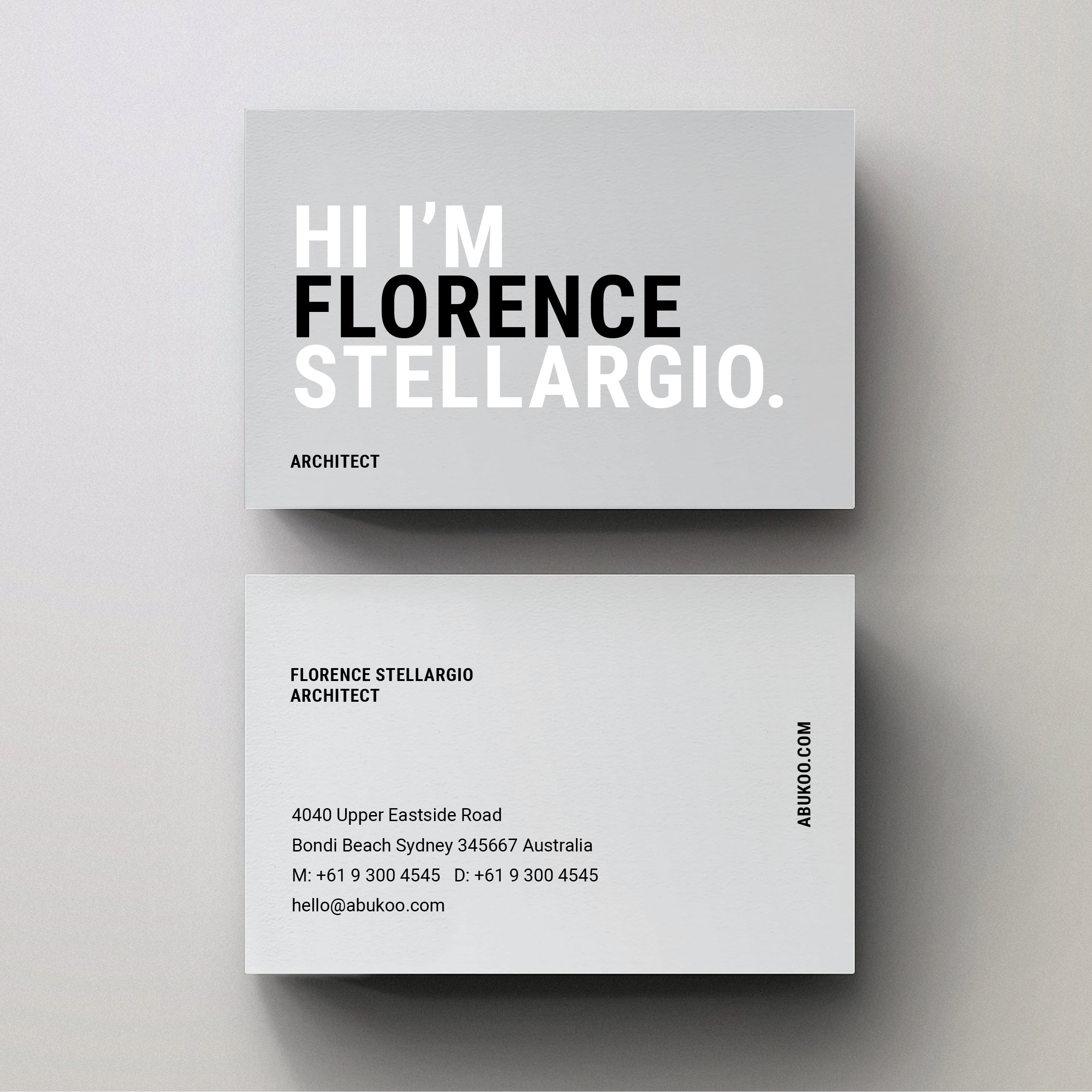 Business Cards DIY